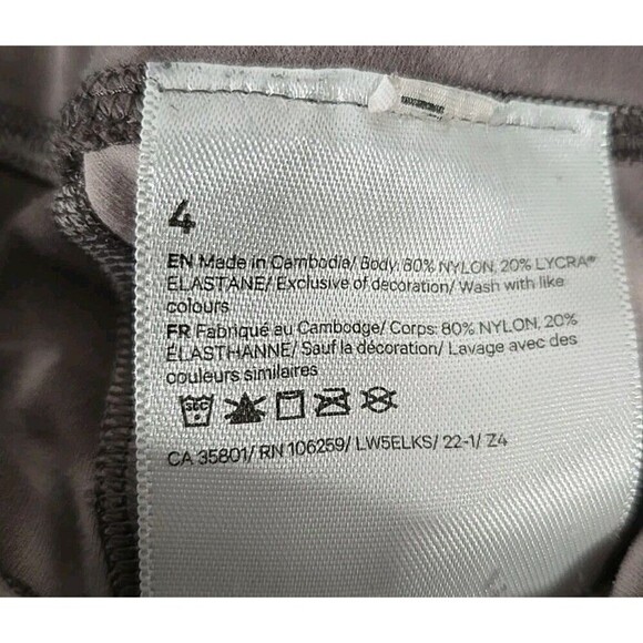 Lululemon Align HR Pant 25” Diamond Dye Mink Bery Gray Pant Soft Nulu Size 4 - Picture 3 of 10